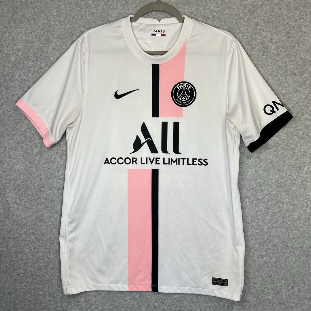 Nike PSG Paris saint Germain Lionel Messi #30 21/22 Away Jersey size Large (19)